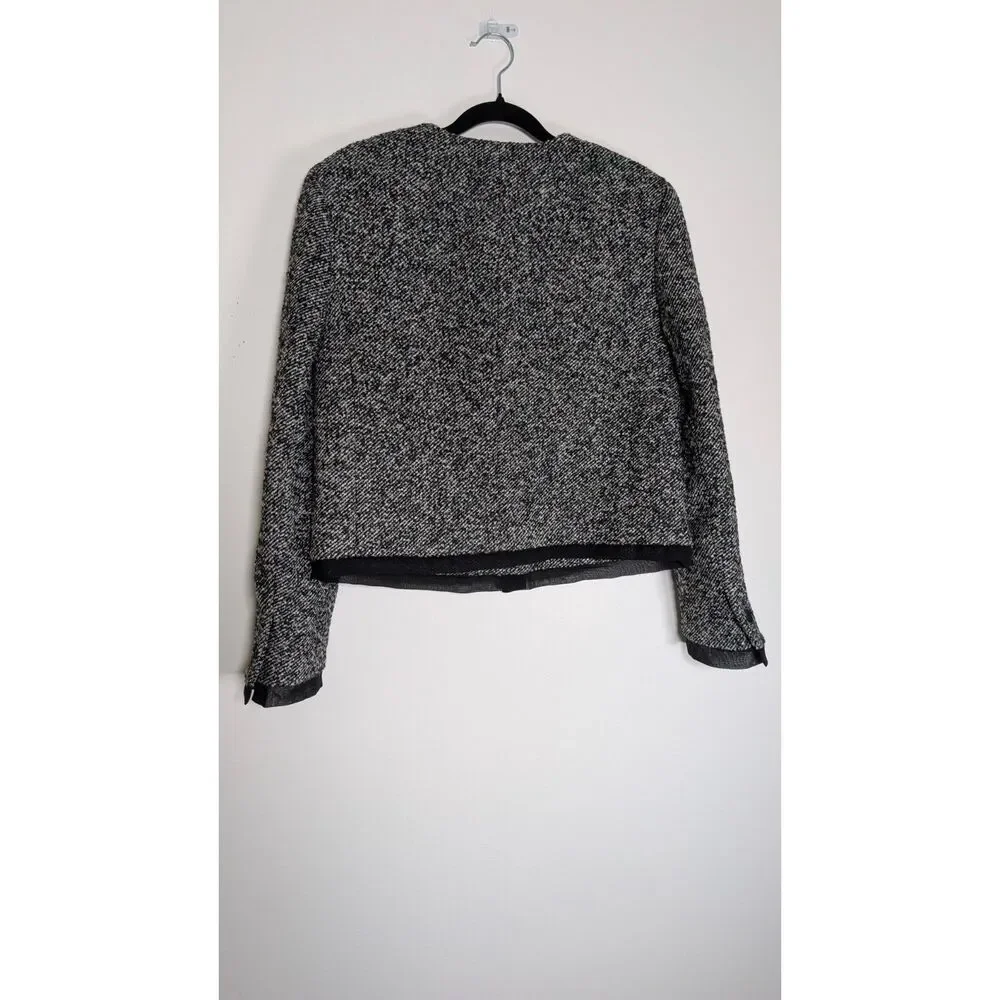 J.Crew Sample Holiday 2026 Black White Twill Lady Jacket 4 Quiet Luxury Parisian